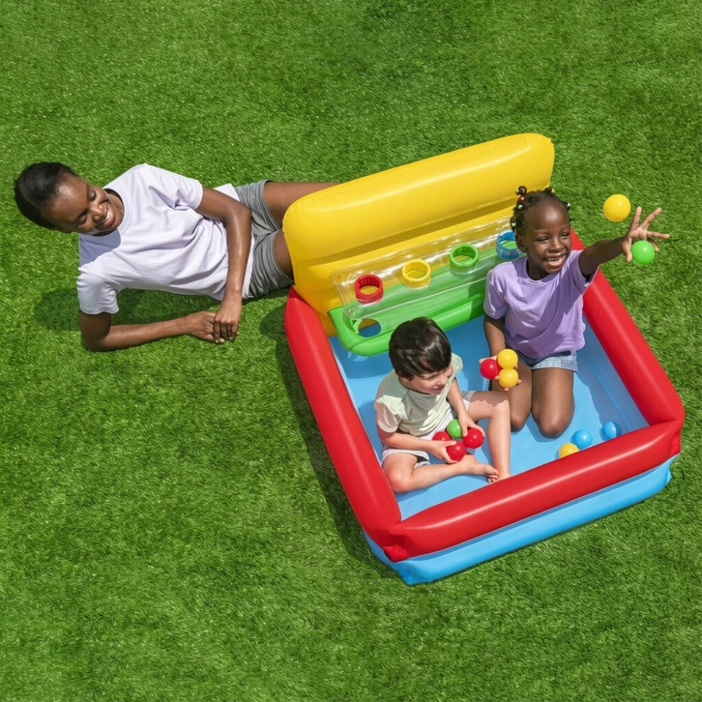 Надувной игровой центр Bestway Sort’n Play 104×94×61 см с 15 мячиками, от 2 лет