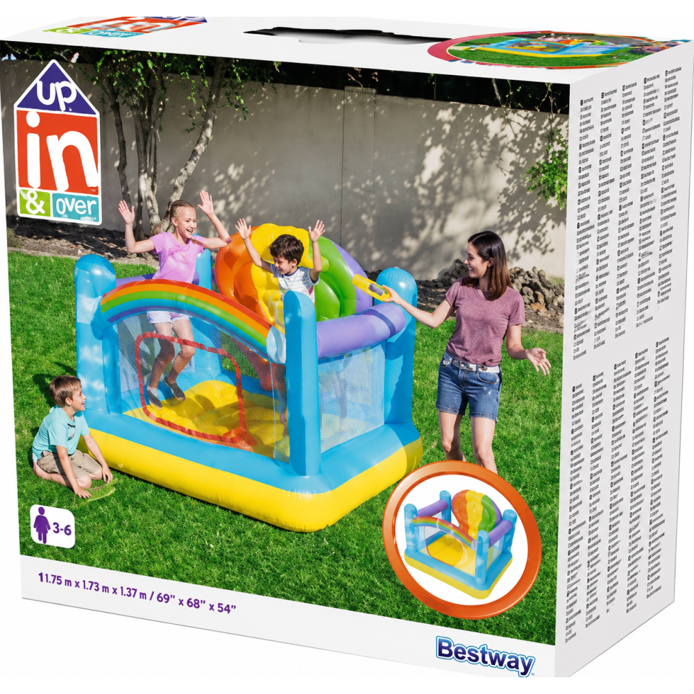 Надувной игровой центр-батут Bestway «Воздушный шар», 175×173×137 см, до 85 кг, для детей 3–6 лет