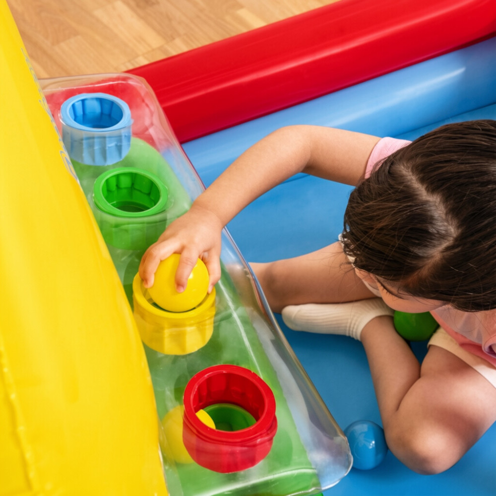 Надувной игровой центр Bestway Sort’n Play 104×94×61 см с 15 мячиками, от 2 лет