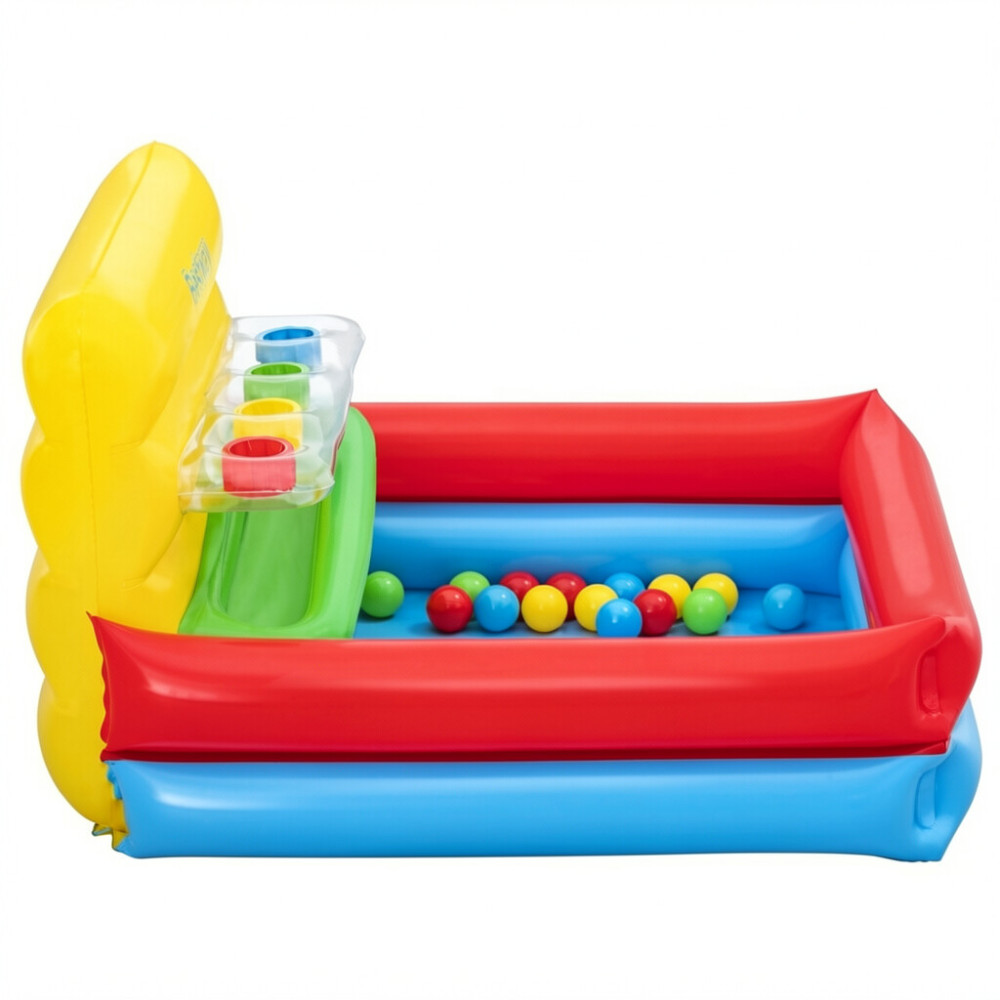 Надувной игровой центр Bestway Sort’n Play 104×94×61 см с 15 мячиками, от 2 лет