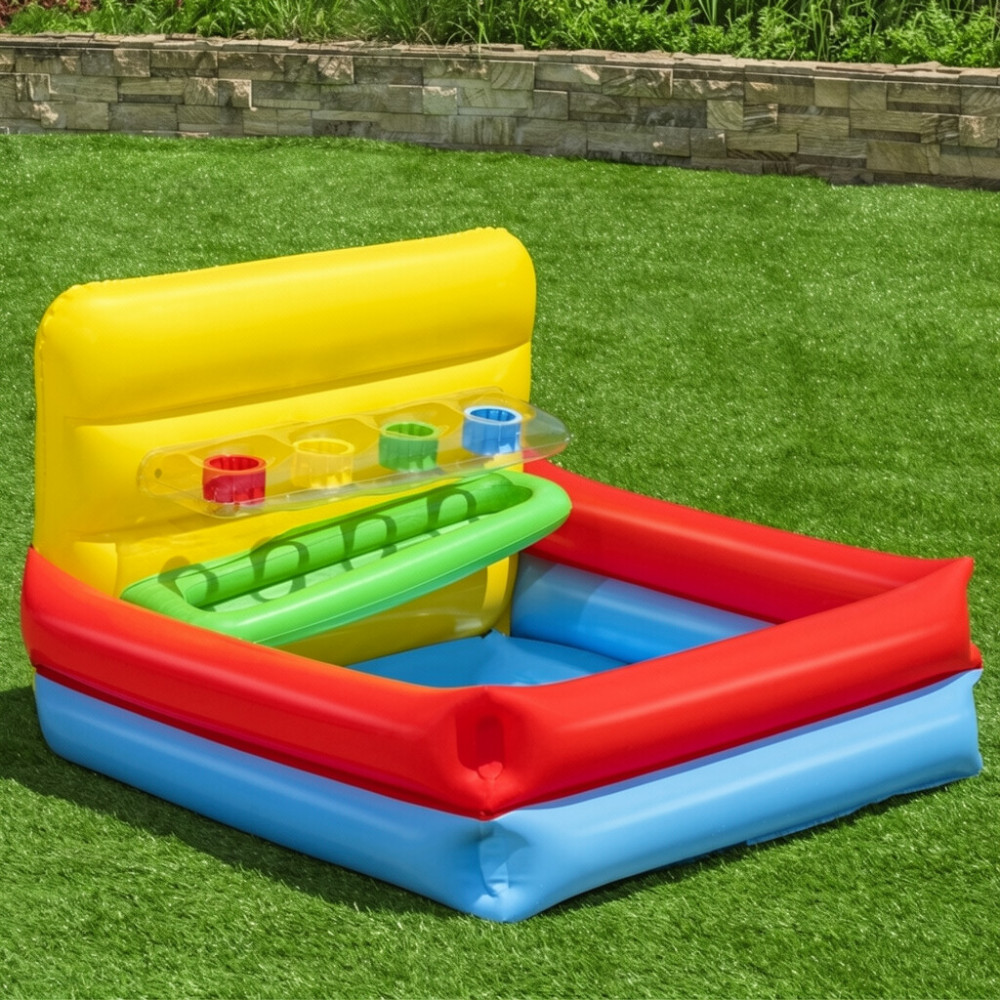 Надувной игровой центр Bestway Sort’n Play 104×94×61 см с 15 мячиками, от 2 лет