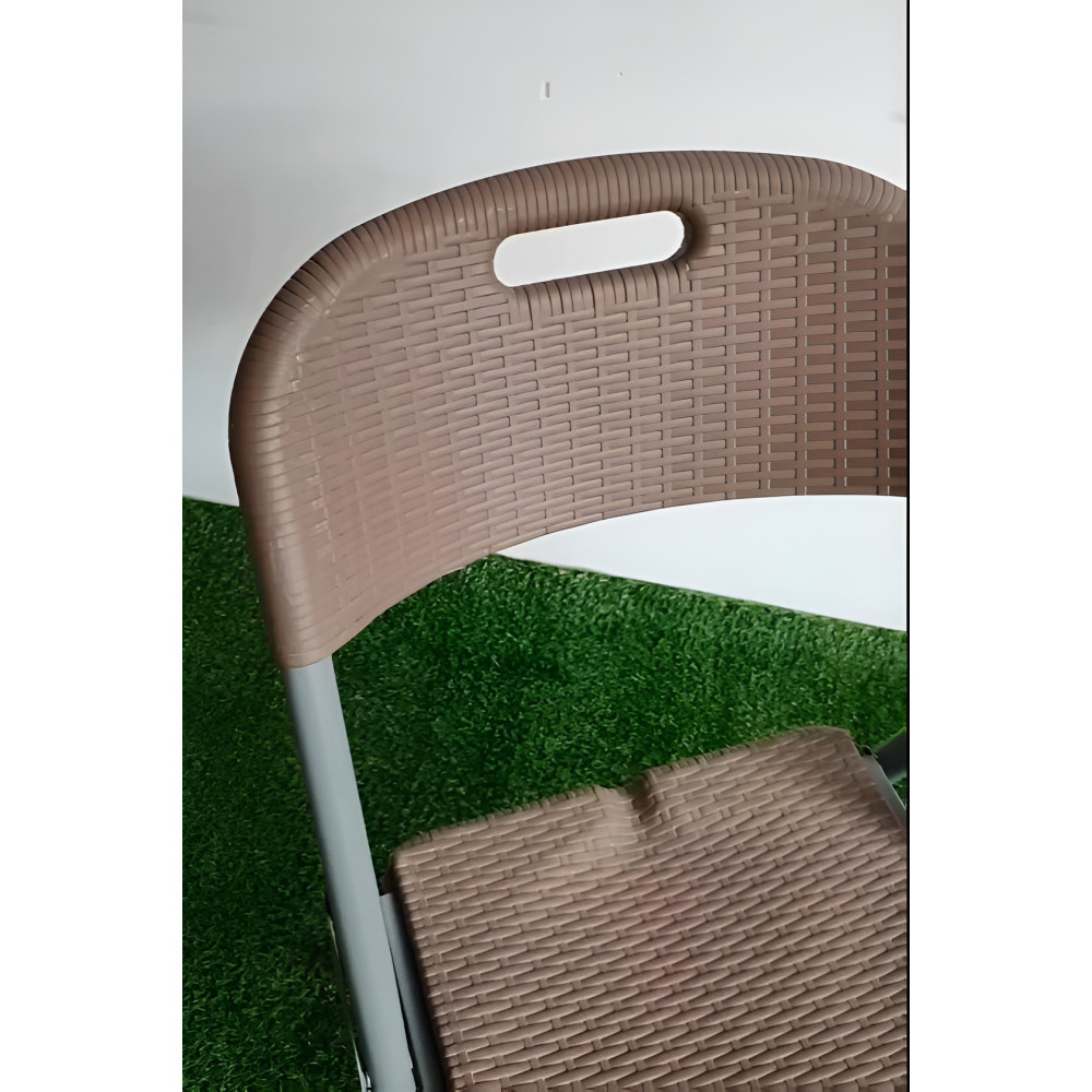 Мебель уличная стол стеклянный 110x60x71 см стул 4 шт 45x57x83 см до 120 кг Grower