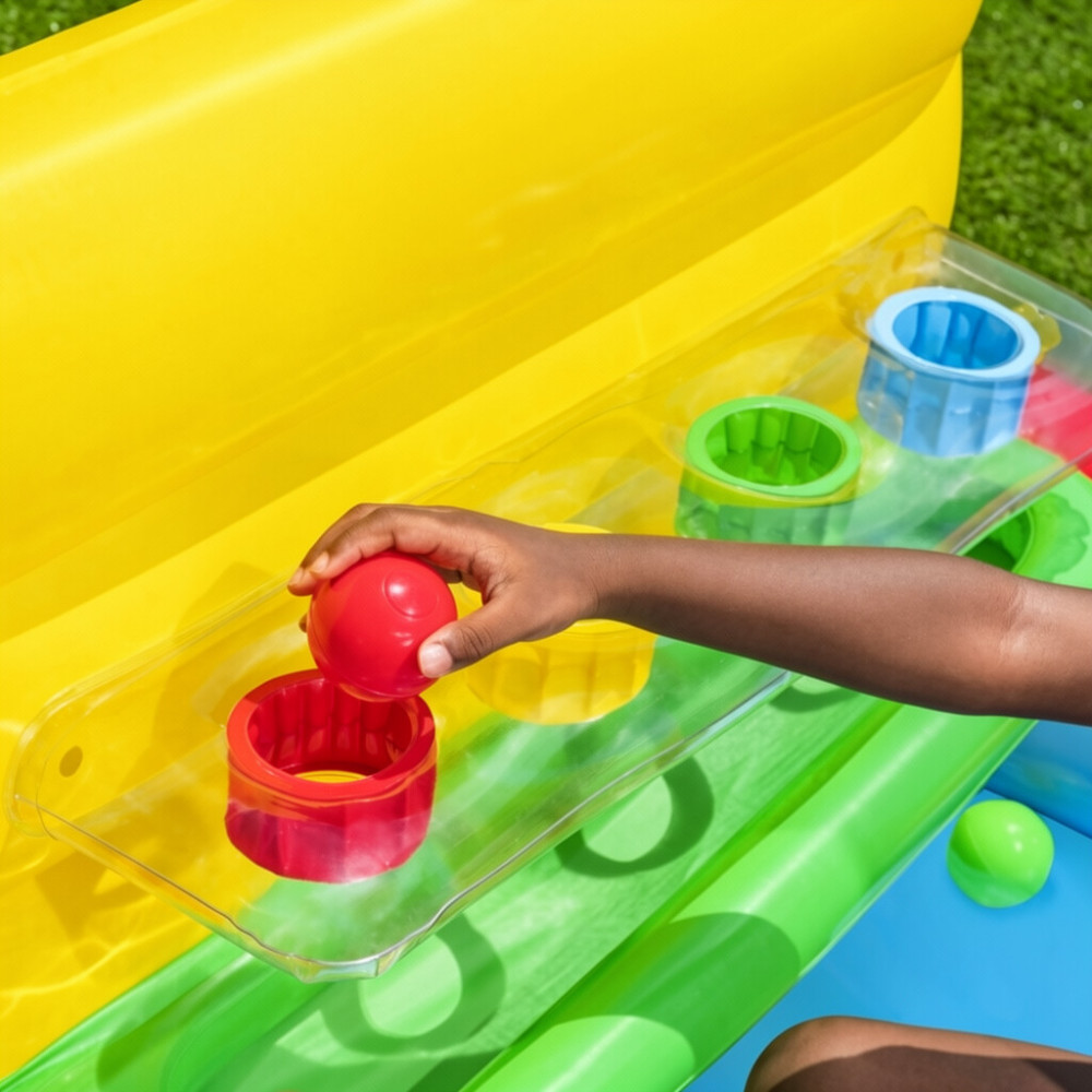 Надувной игровой центр Bestway Sort’n Play 104×94×61 см с 15 мячиками, от 2 лет