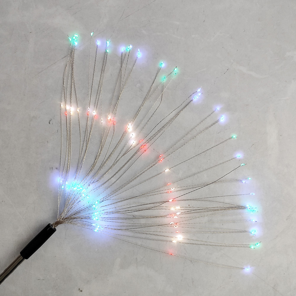 Фонарь садовый 60*25 см 150 led солнечная батарея Мотылек Baizheng
