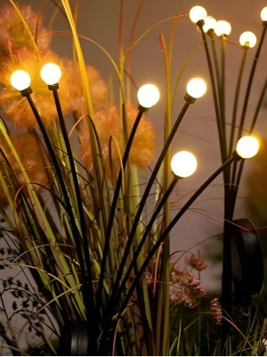 Садовый фонарь 10 LED на солнечной батарее Мотылек Park Садовый фонарь 10 LED на солнечной батарее Мотылек Park