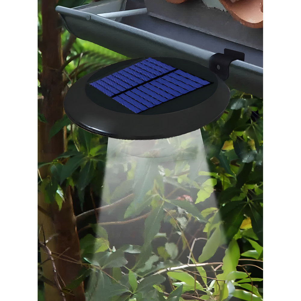 Фонарь уличный  12х12х6 см на солнечной батарее микс Baizheng