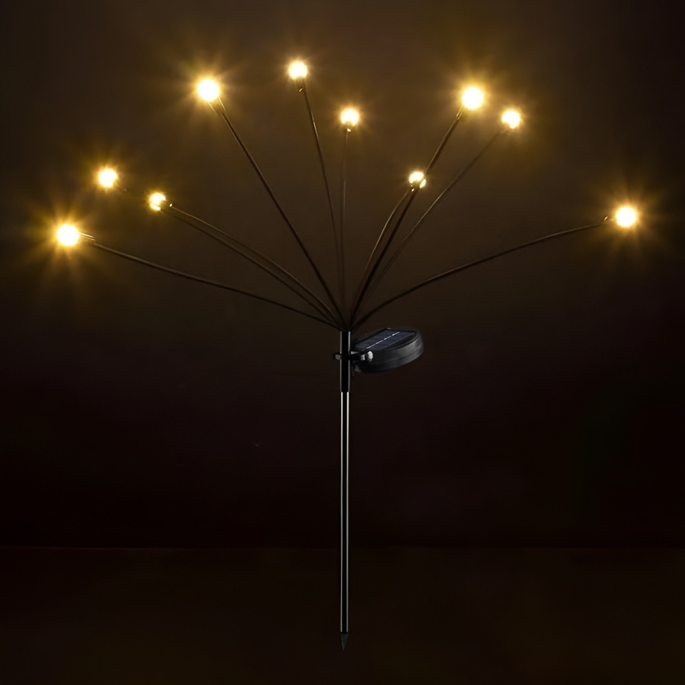 Садовый фонарь 10 LED на солнечной батарее Мотылек Park