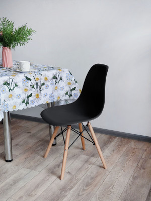 Стул Eames из полипропилена 43×46×84 см, черный, до 100 кг Стул Eames из полипропилена 43×46×84 см, черный, до 100 кг