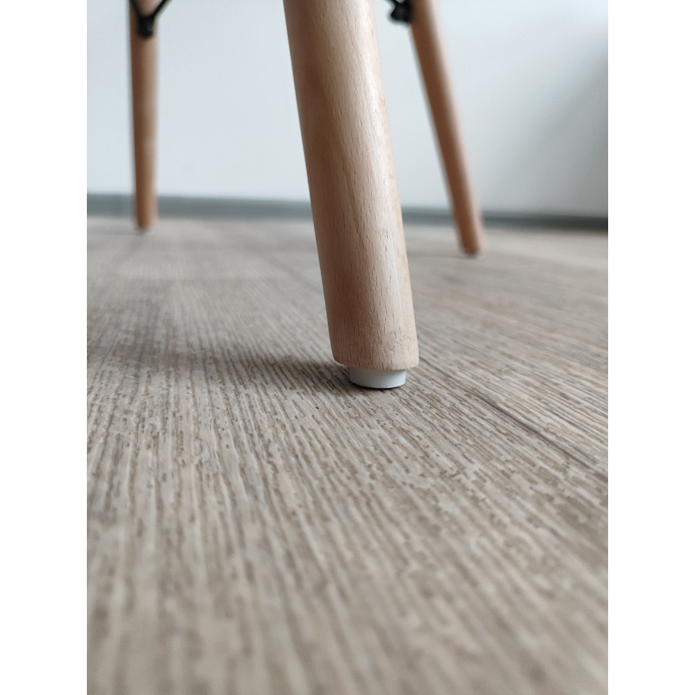Стул Eames из полипропилена 43×46×84 см, черный, до 100 кг