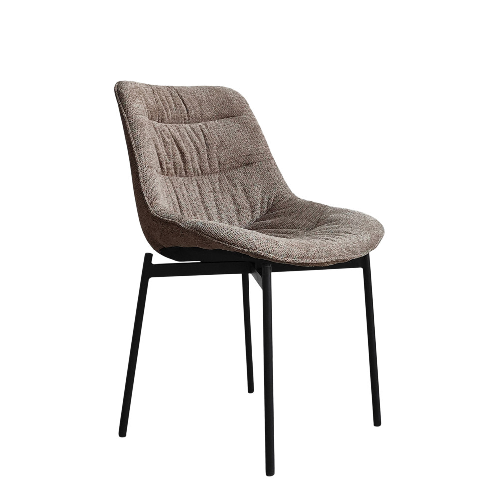 Стул металлический Baizheng BZ-6138K 55×55×80,5 см, износостойкий текстиль, до 150 кг