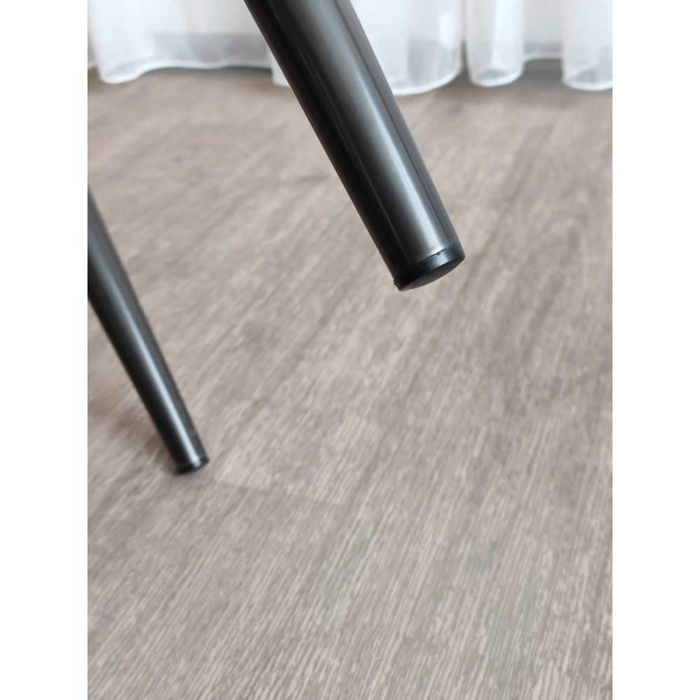 Стул металлический Baizheng 90×49×46 см, искусственная кожа, песочный, до 150 кг
