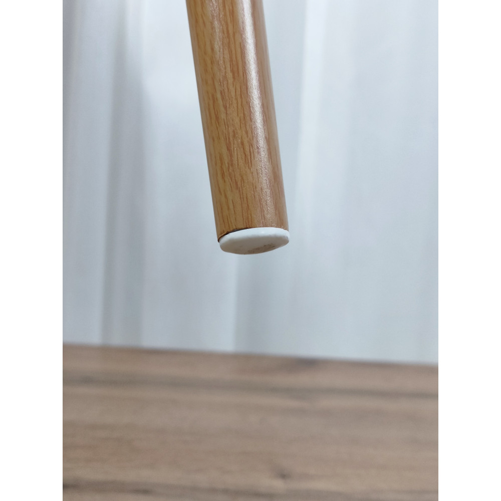 Стул металлический Baizheng 89×40×40 см, текстиль, серо-бежевый, до 150 кг