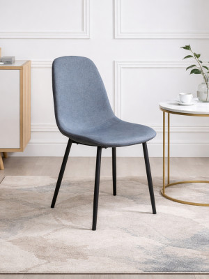 Стул металлический Baizheng 85×40×43 см, текстиль, темно-серый, до 150 кг Стул металлический Baizheng 85×40×43 см, текстиль, темно-серый, до 150 кг