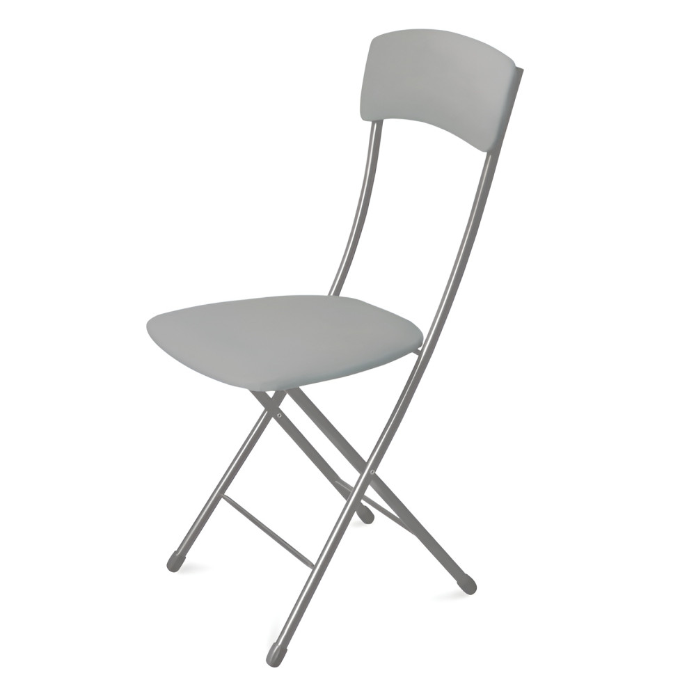 Стул металлический складной Nika Ника 2 39,5×54,5×93 см, темно-серый, до 100 кг