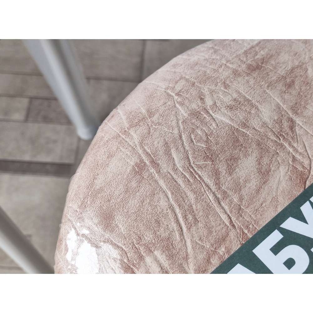 Комплект табуретов ЗМИ Пенёк крепкий 48,5×48,5×47 см, круглые, бежевые, до 170 кг, 4 шт