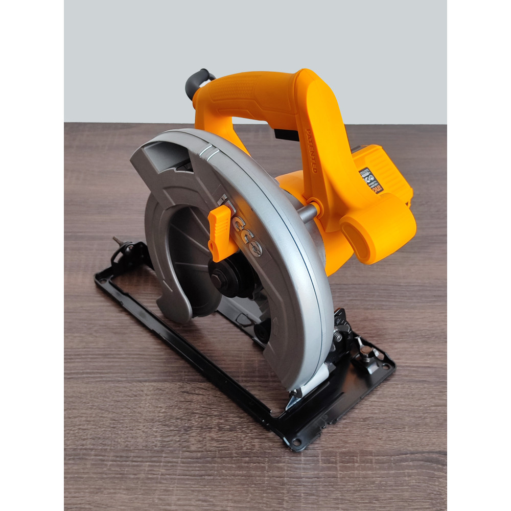 Пила циркулярная INGCO 1200Вт, 5000 об/мин, диск 185мм CS18578 INDUSTRIAL