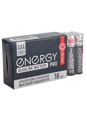 Батарейка алкалиновая AA LR6 упак 16 шт Pro Energy Батарейка алкалиновая AA LR6 упак 16 шт Pro Energy