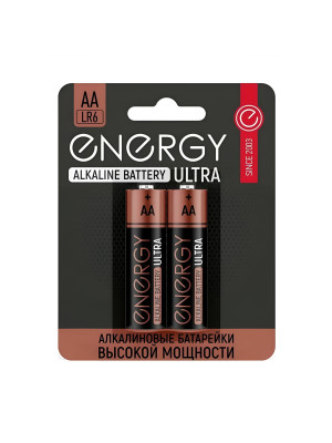 Батарейка алкалиновая АА 1,5V упак 2 шт Ultra Energy Батарейка алкалиновая АА 1,5V упак 2 шт Ultra Energy