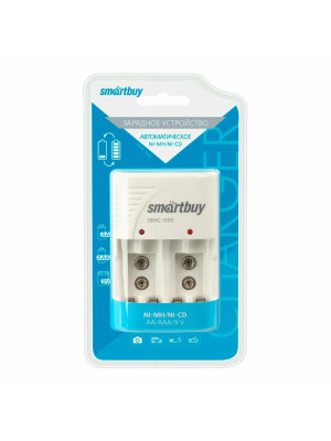 Устройство зарядное для Ni-Mh/Ni-Cd аккумуляторов Smartbuy 505 автоматическое Устройство зарядное для Ni-Mh/Ni-Cd аккумуляторов Smartbuy 505 автоматическое