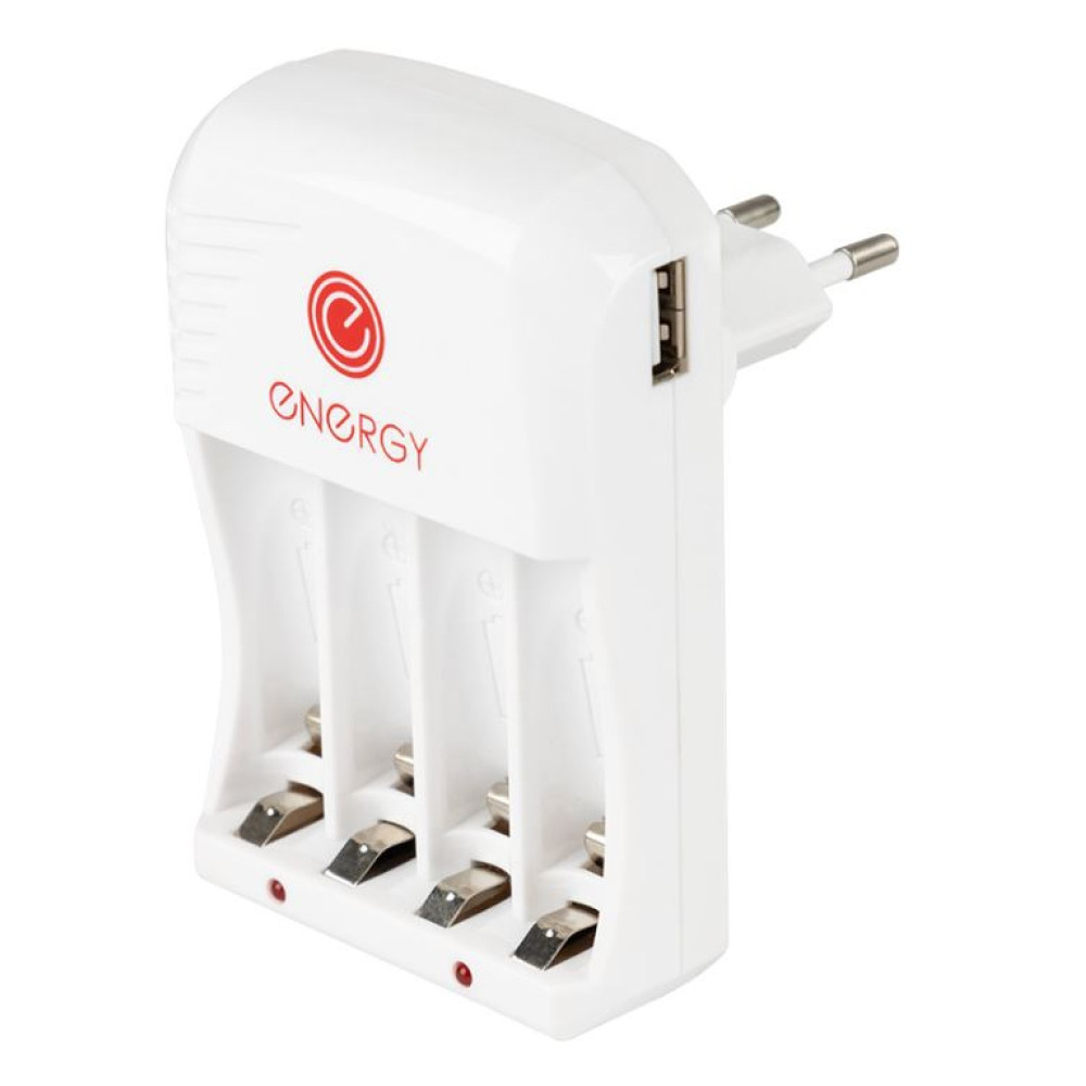 Устройство зарядное для Ni-MH/Ni-Cd для 2-х/4-х АА или ААА аккумуляторов USB 4000А Energy