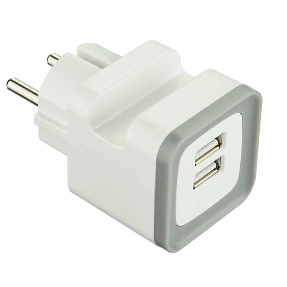 Устройство зарядное сетевое 2 USB белый ET-22 Energy