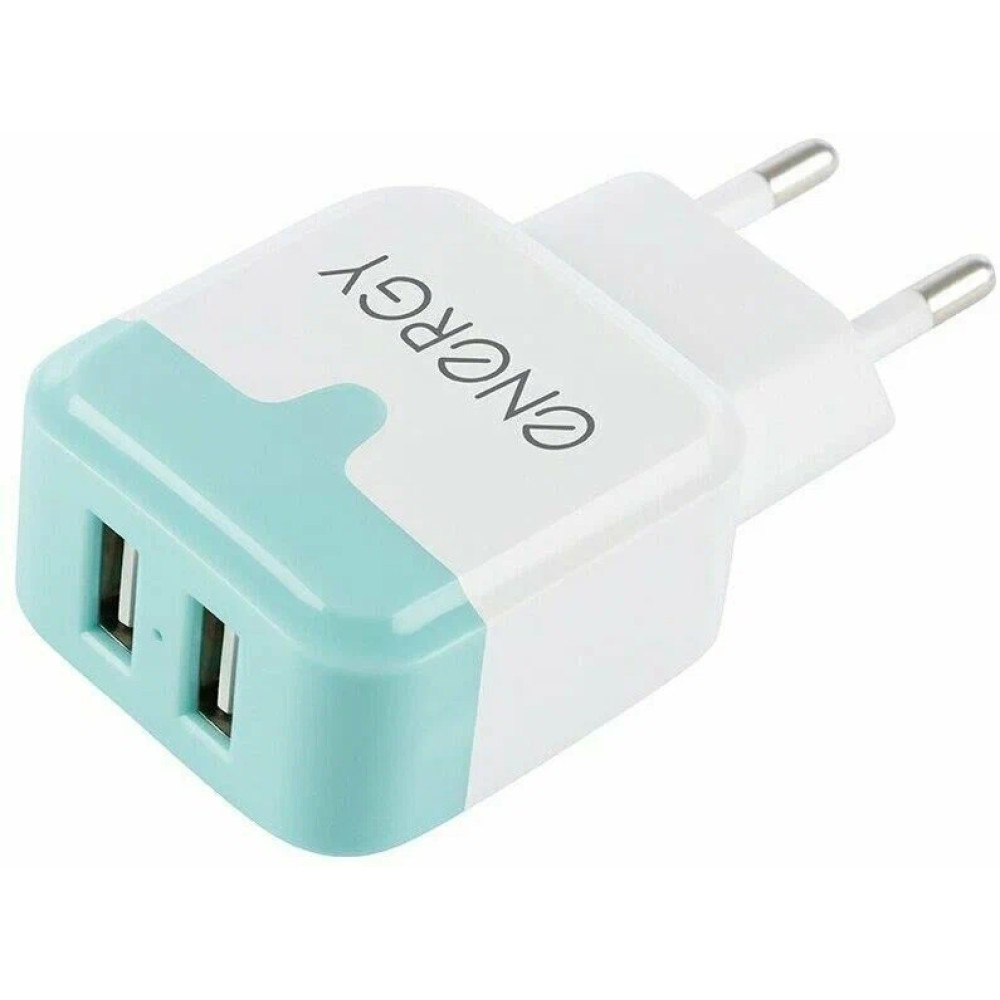 Устройство зарядное сетевое 2 USB белый ET-22 Energy