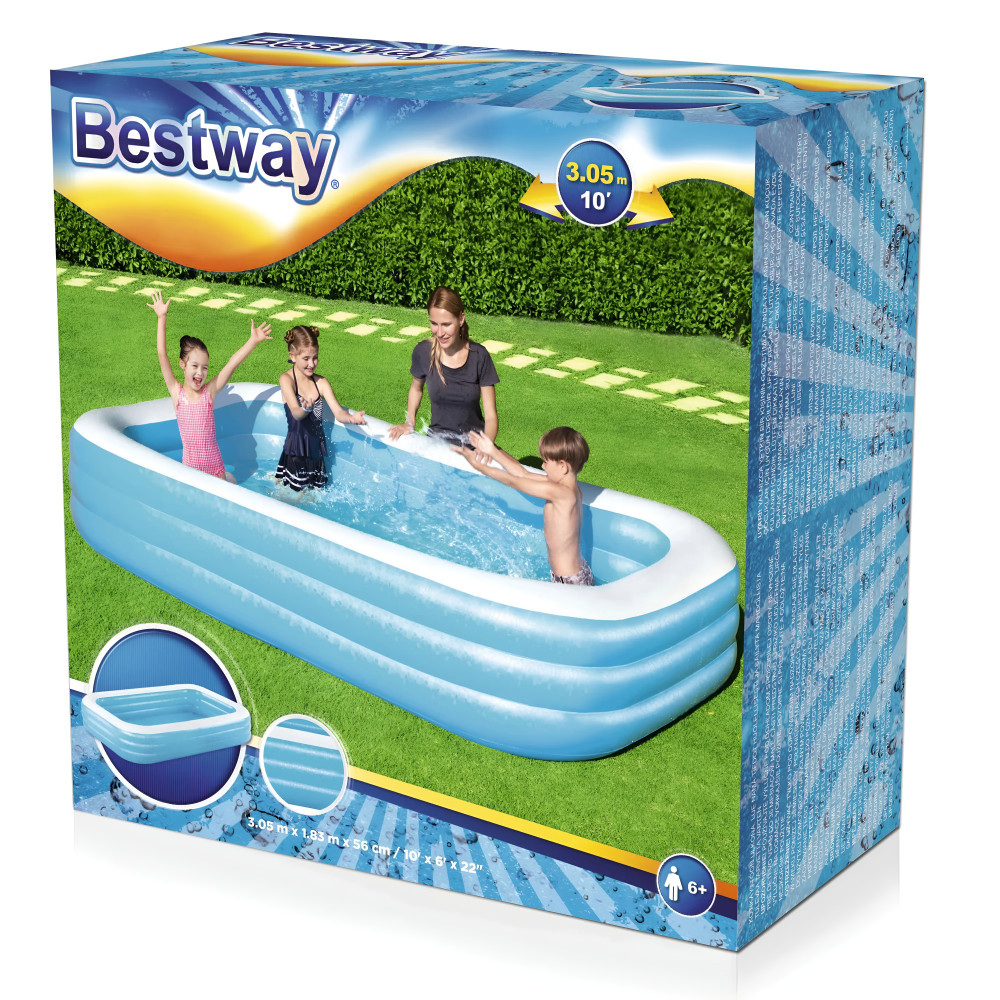 Бассейн надувной 305x183x46 см 850 л BestWay