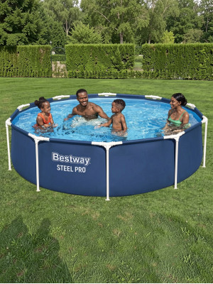 Бассейн каркасный 305x76 см 4678 л с фильтр-насосом BestWay