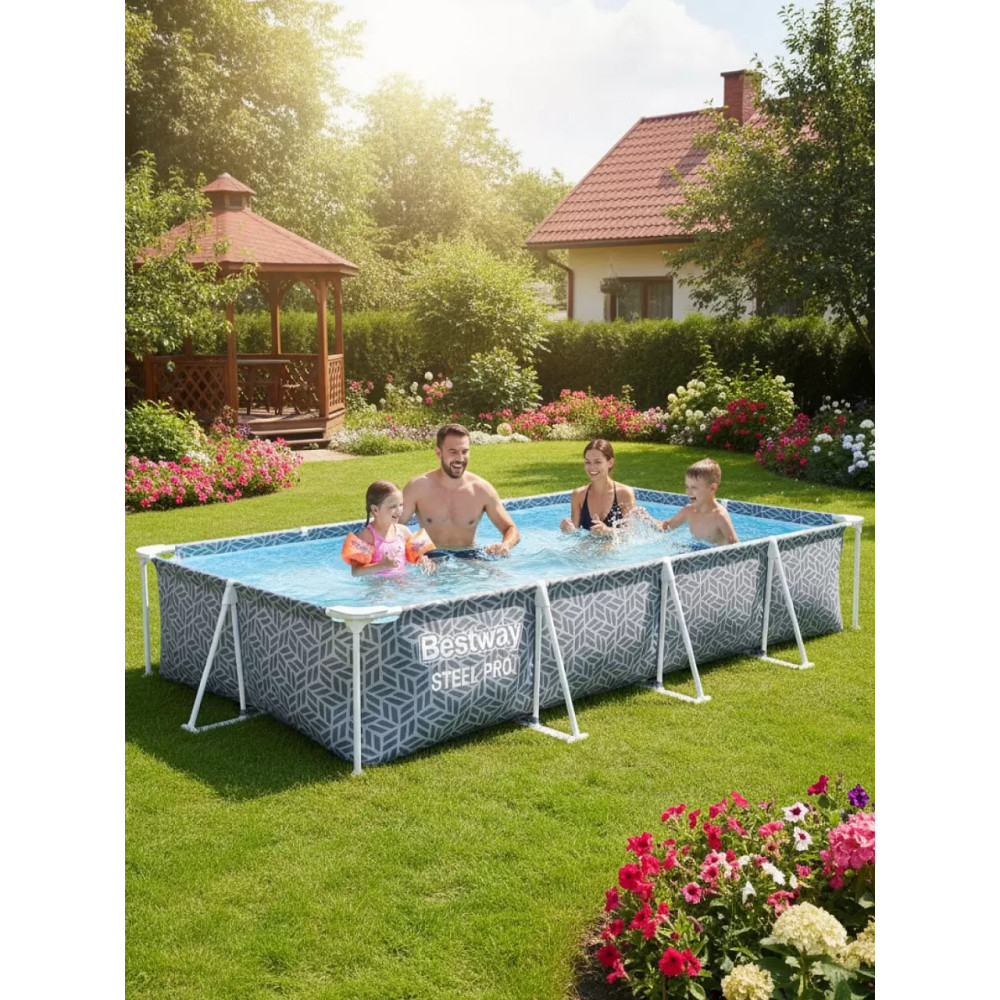 Бассейн каркасный 366x201x66 см 4000 л BestWay