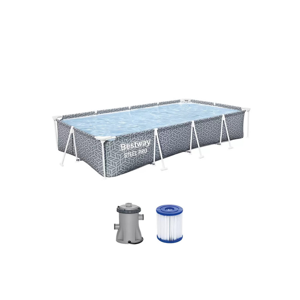 Бассейн каркасный 366x201x66 см 4000 л BestWay