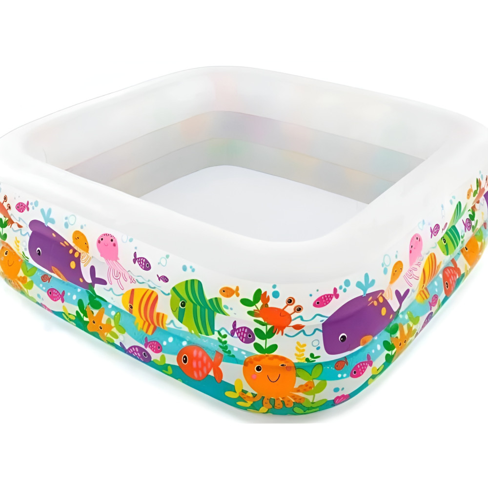 Бассейн надувной 159x159x50 см 499 л Intex