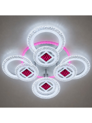 Люстра LED 3412-4+4C Люстра LED 3412-4+4C