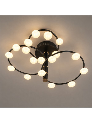 Люстра светодиодная Baizheng 96503-18 18 плафонов 324 Вт 81 м2 белая LED Люстра светодиодная Baizheng 96503-18 18 плафонов 324 Вт 81 м2 белая LED