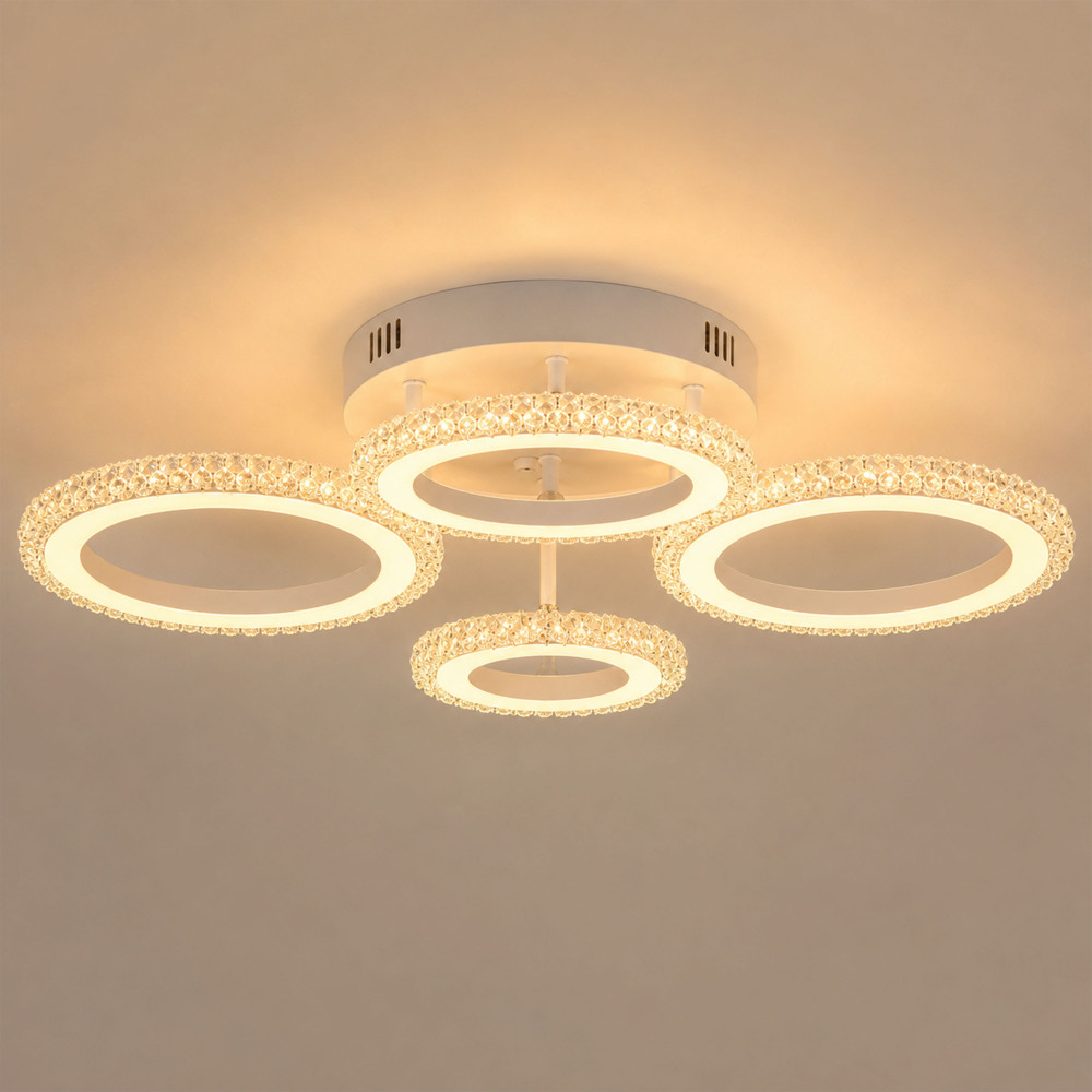 Люстра LED W7108-2+2-QP
