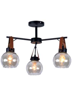 Люстра, черный, Е27 3х60W Люстра, черный, Е27 3х60W