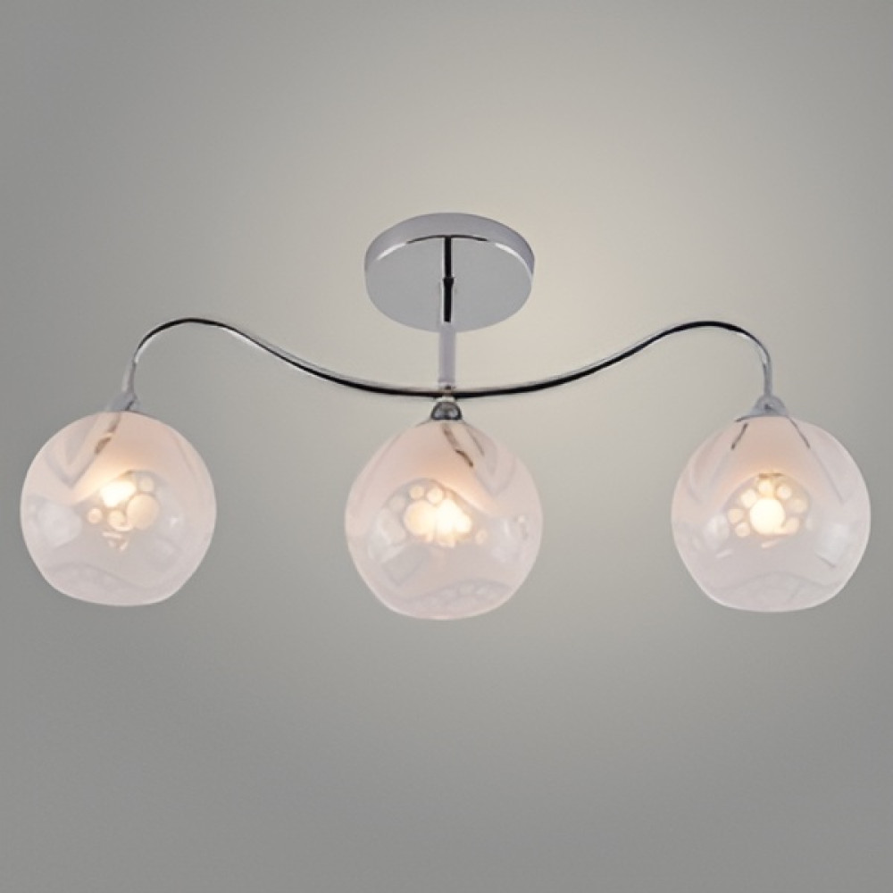 Люстра, хром, Е27 3х60W CR