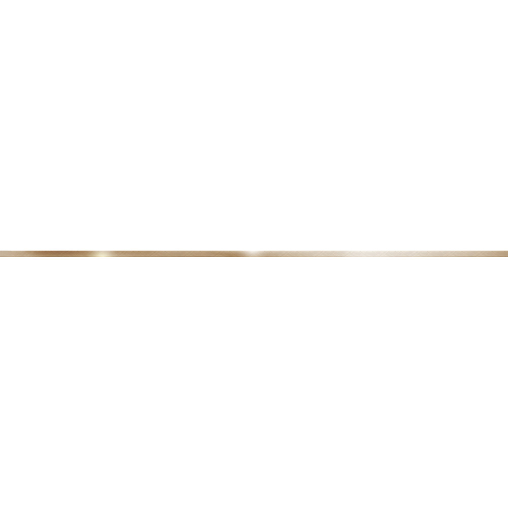 Бордюр Метал / Metallic Glossy Gold 12*900*7 (50 шт. в коробке) BWM91MET808