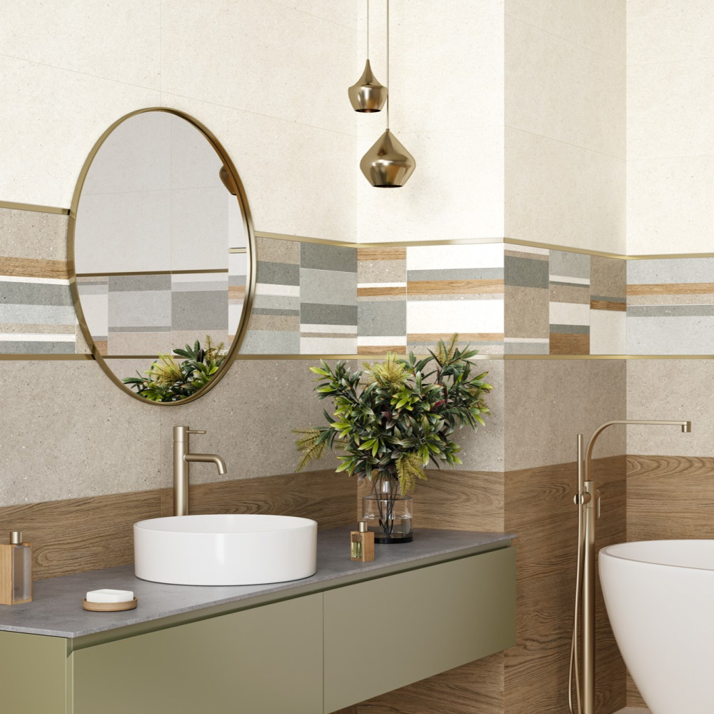 Бордюр Метал / Metallic Glossy Gold 12*900*7 (50 шт. в коробке) BWM91MET808