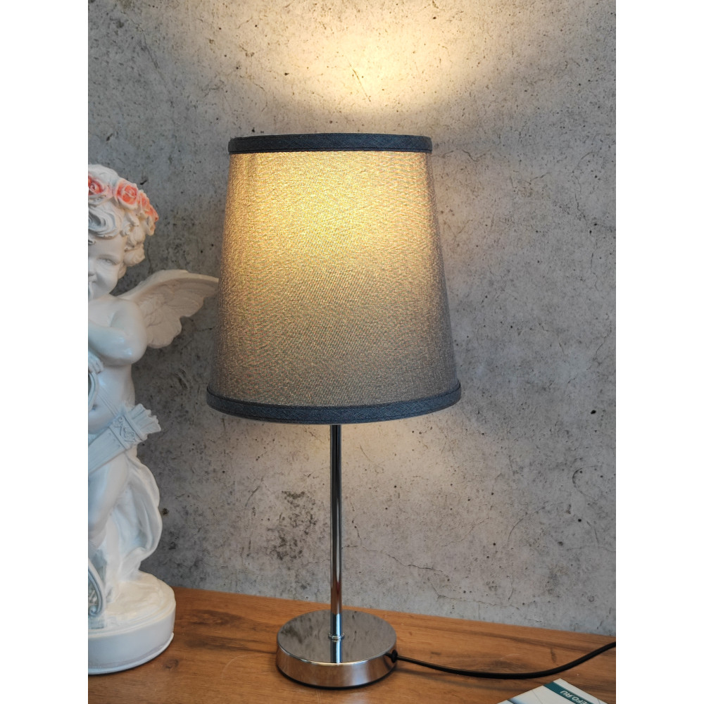 Лампа настольная 20x20x42,5 см плафон ткань бронза T1905 Baizheng