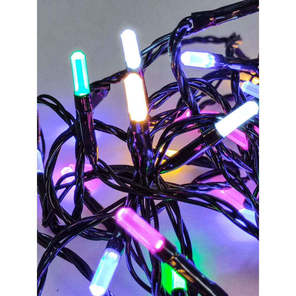 Гирлянда светодиодная 5,5 м 100 led нить карандаш мультиколор XHP-1110 Fex