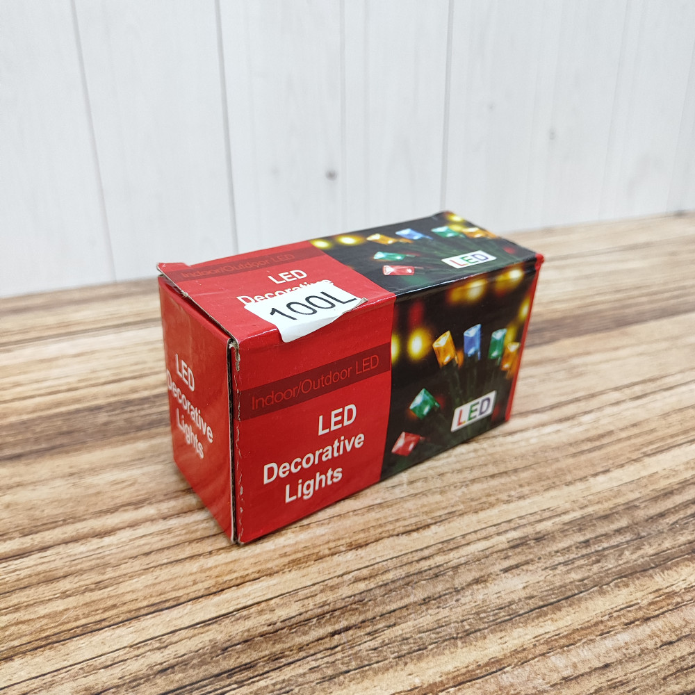 Гирлянда светодиодная 5,5 м 100 led нить карандаш мультиколор XHP-1110 Fex