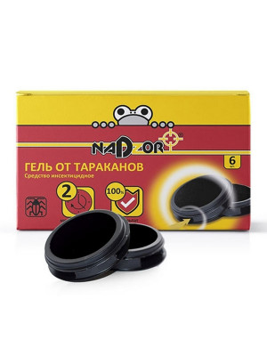 Приманка для тараканов 6 шт гель Nadzor