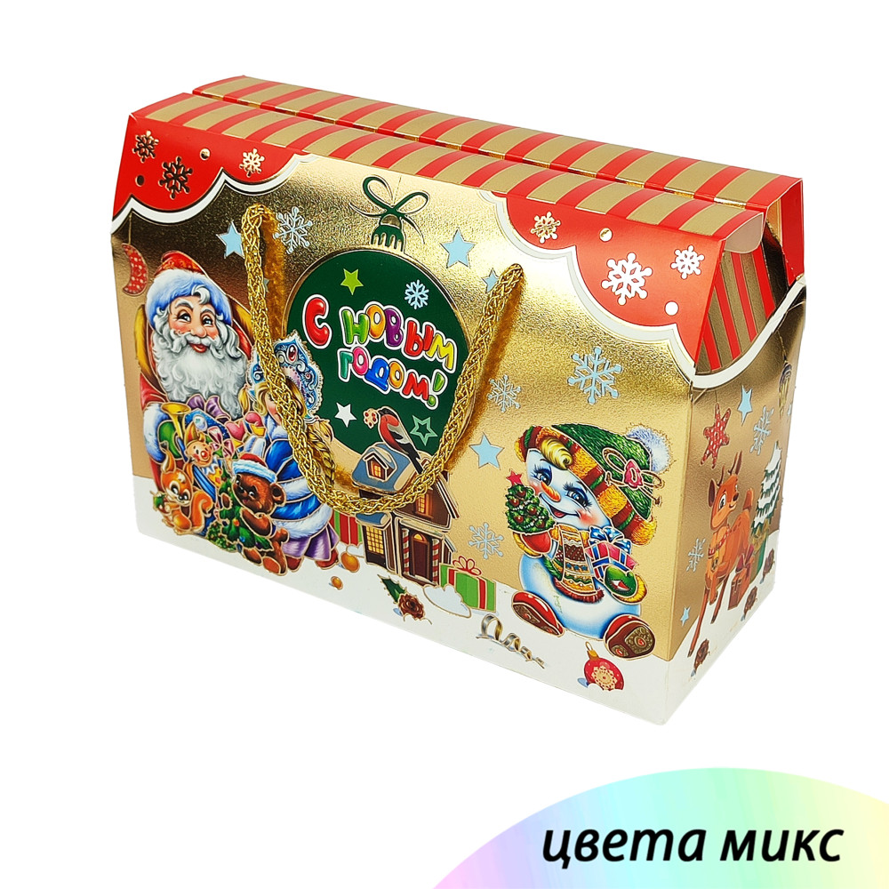 Коробка подарочная бумажная 25*10.5*18.5 см микс NP-4708 Baizheng