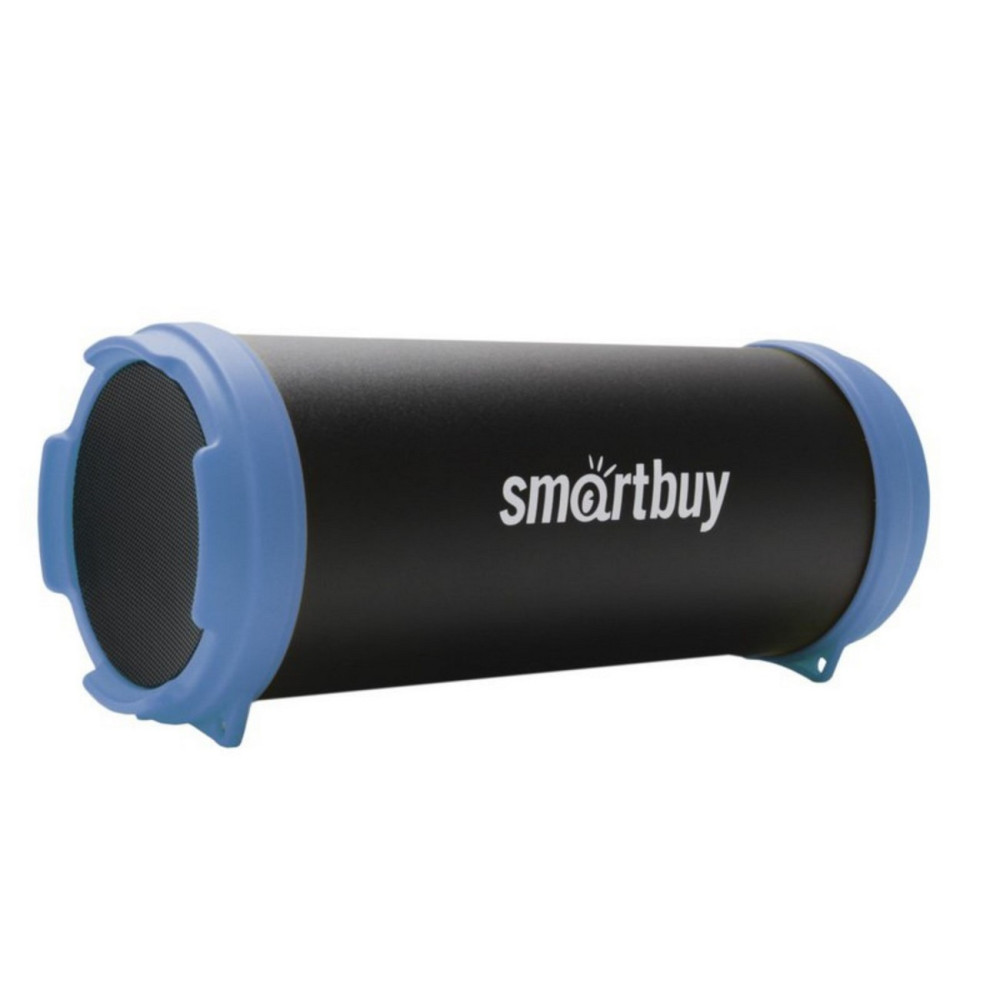 Колонка акустическая 6 Вт 37*17 см Bluetooth черно-синяя TUBER MKII Smartbuy