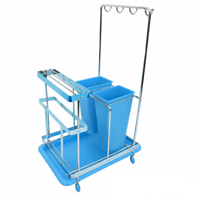 Подставка для ножей и разделочных досок 22.5*18*42.5 см голубой PE-2207 Baizheng