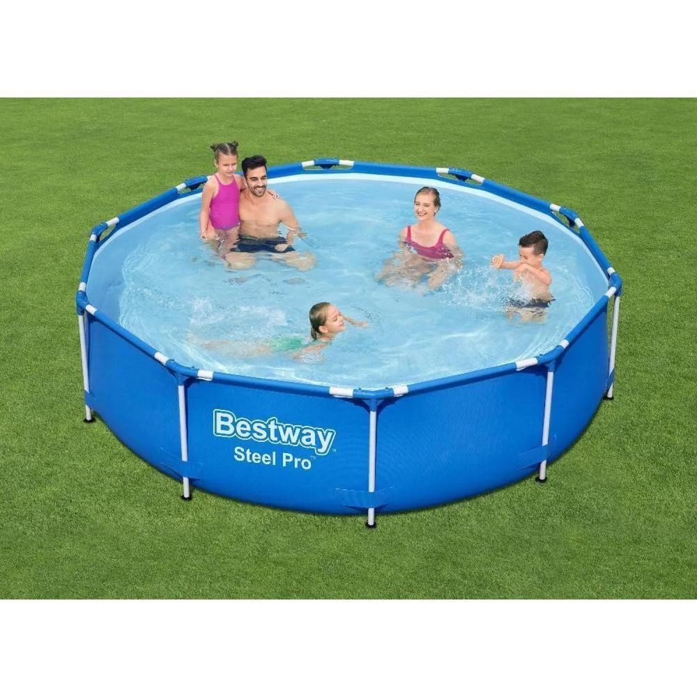 Бассейн каркасный 396*84 см 8680 л фильтр-насос BestWay
