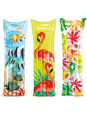Матрас для плавания 183*69 см Fashion Intex Матрас для плавания 183*69 см Fashion Intex