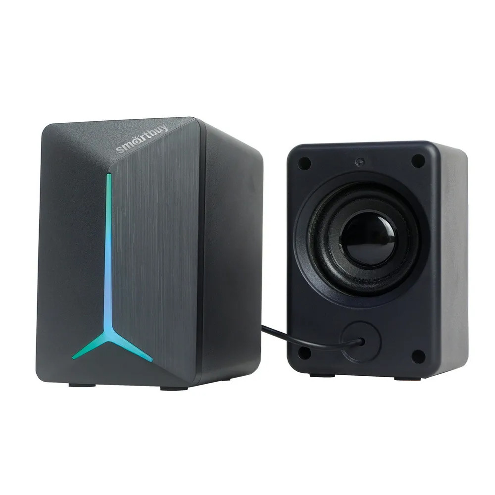 Акустическая система 6 Вт RGB-подсветка USB  BLADEI Smartbuy