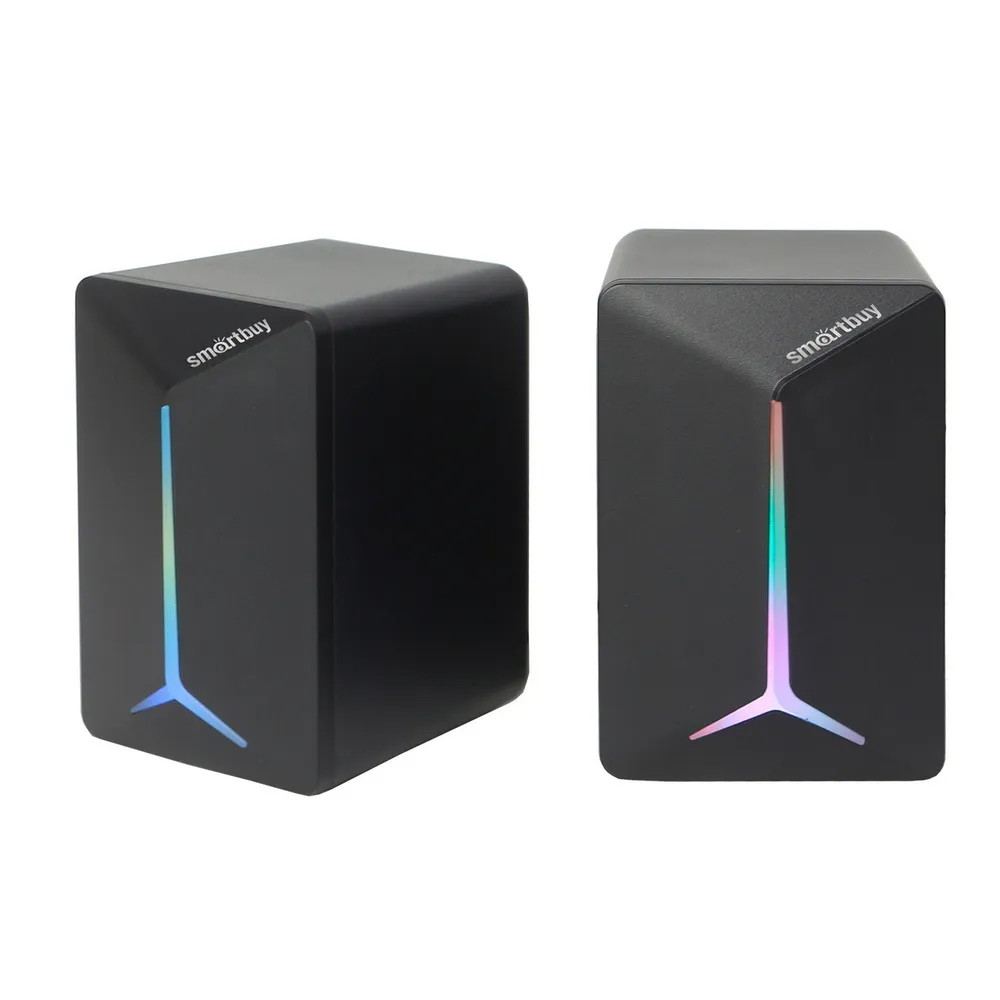 Акустическая система 6 Вт RGB-подсветка USB  BLADEI Smartbuy