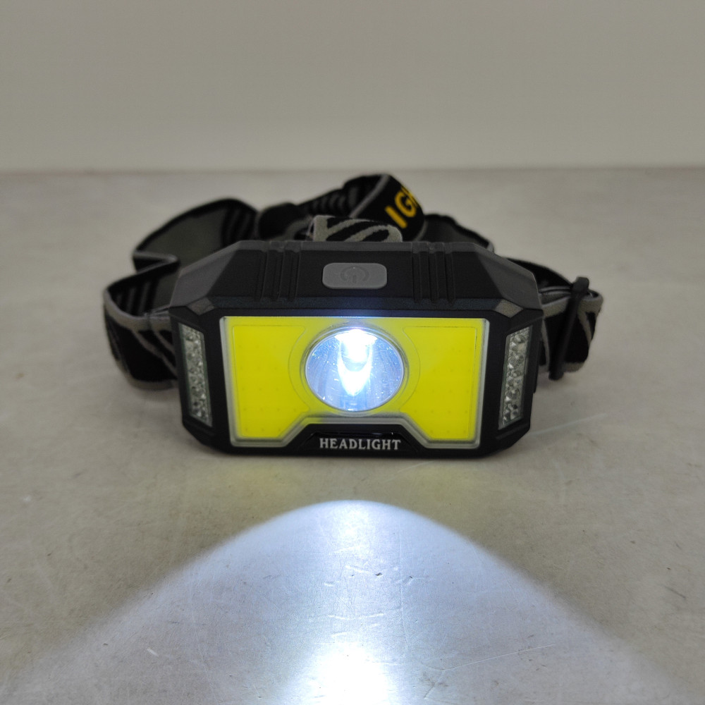 Фонарь налобный  1 led аккумуляторная батарея Baizheng